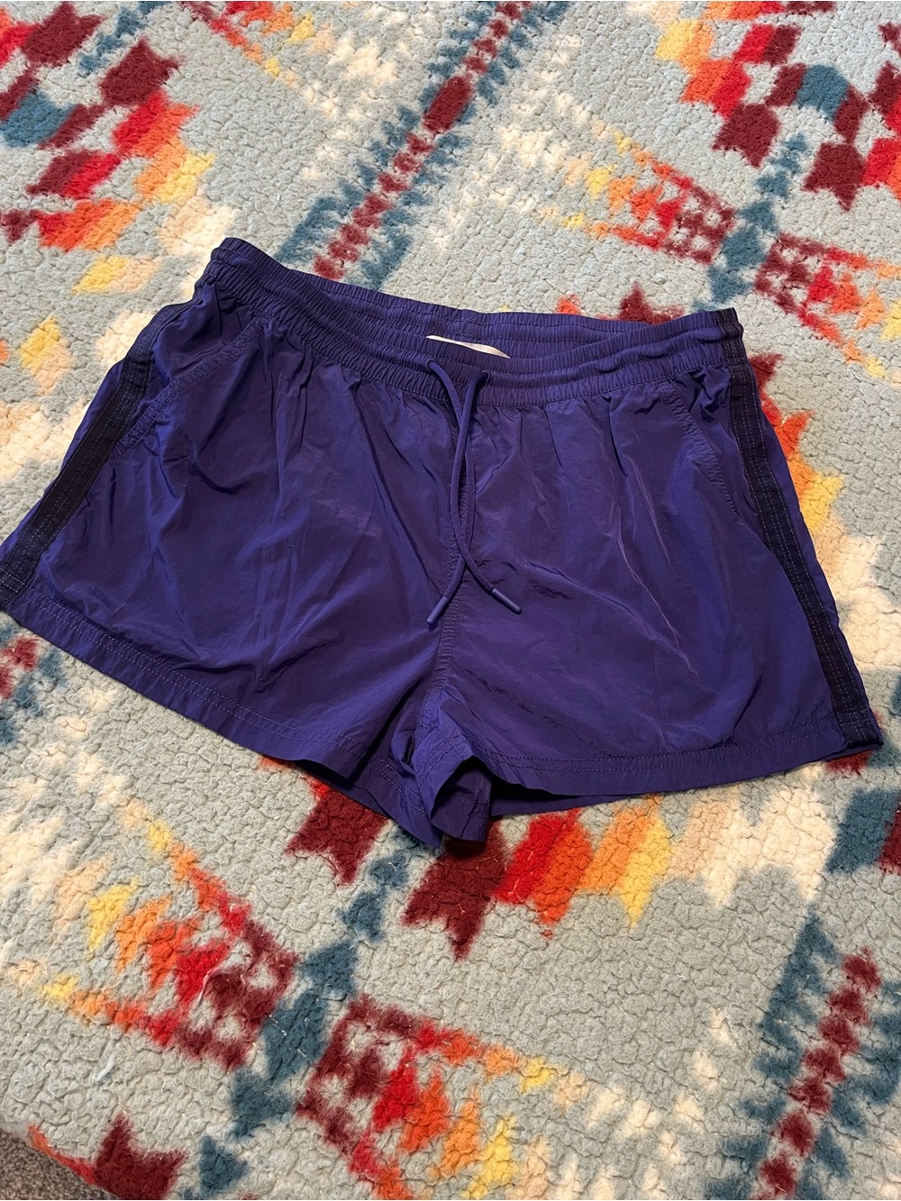 Athleta Purple Women's Athletic Drawstring Shorts